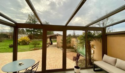 Création d’un sas d’entrée et extension de l’habitation : aménagement maîtrisée et confort durable près de Trévoux (01)