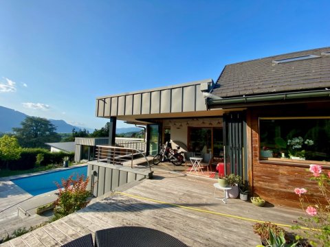 Extensions complète de terrasses dans une sublime maison à Voglans (73) avec une vue époustouflante !