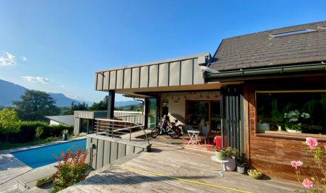 Extensions complète de terrasses dans une sublime maison à Voglans (73) avec une vue époustouflante !