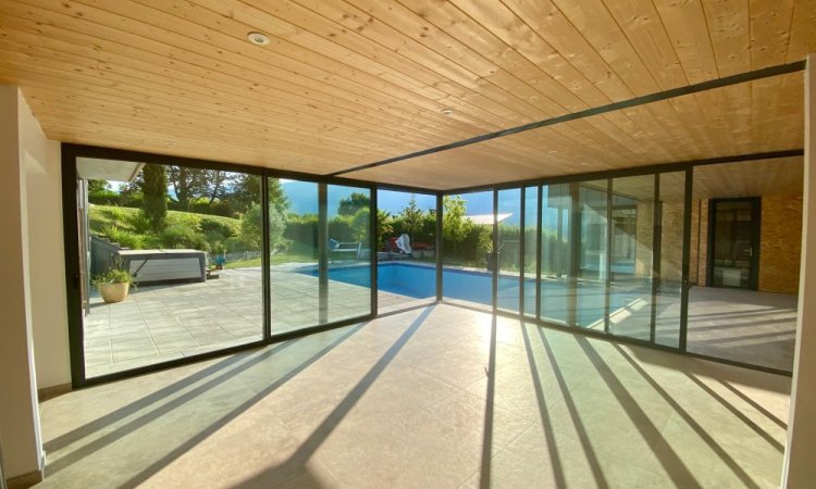 Extensions complète de terrasses dans une sublime maison à Voglans (73) avec une vue époustouflante !