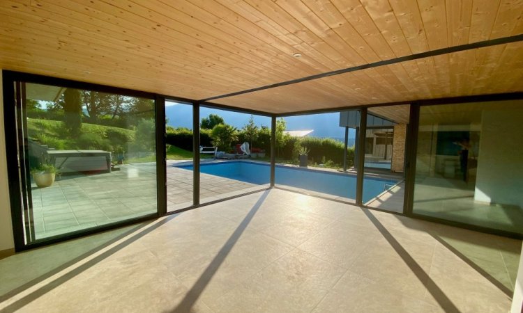 Extensions complète de terrasses dans une sublime maison à Voglans (73) avec une vue époustouflante !